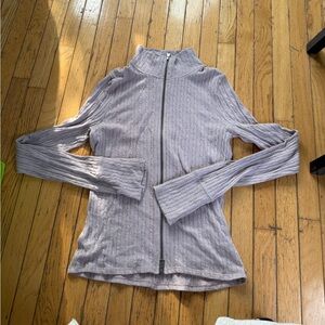 FREE PEOPLE BRUNCH GIRL ZIP UP CARDI